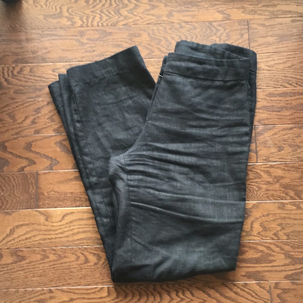 Apropos Black Linen Pants